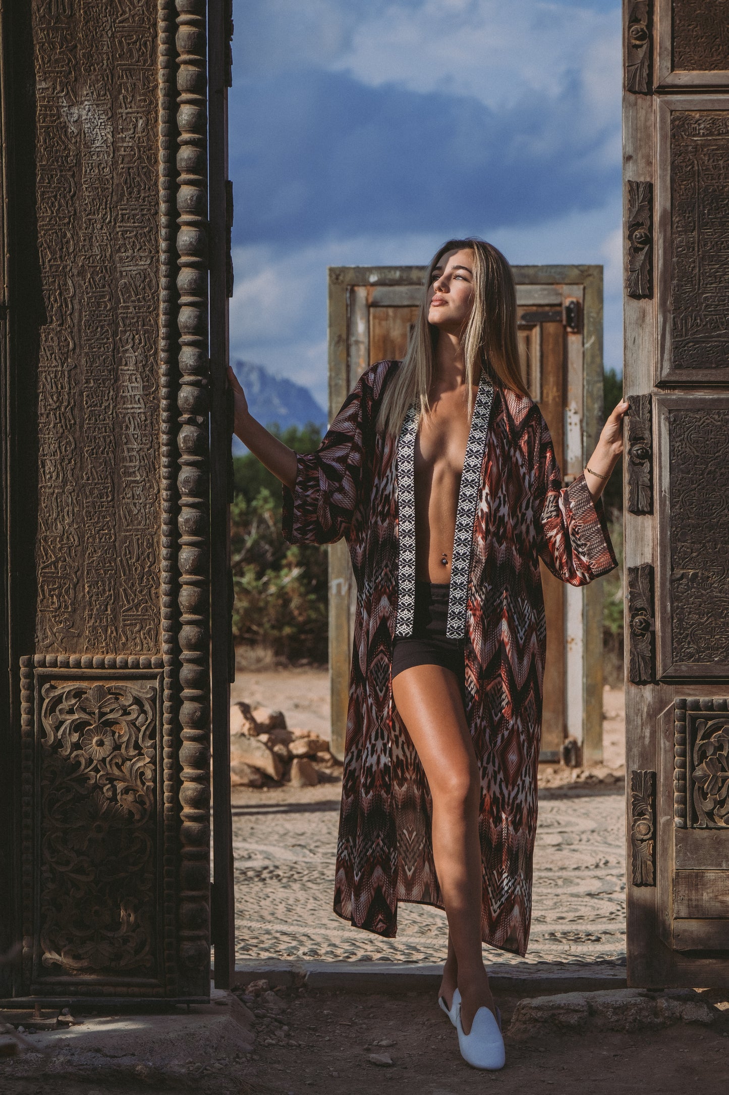 Trippy Kimono