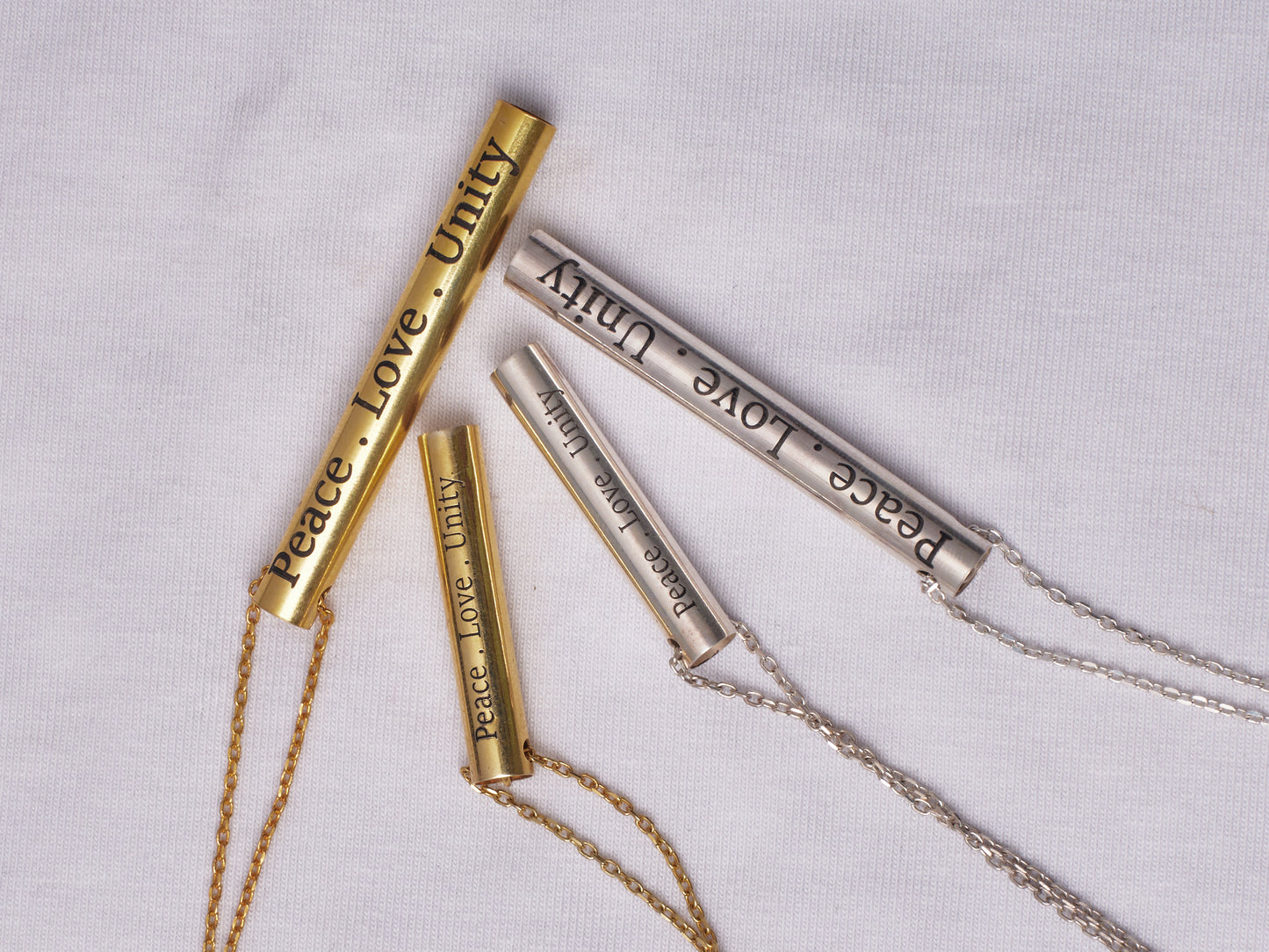 Amulet Unisex Necklace (925 Silver & Gold-Plated)